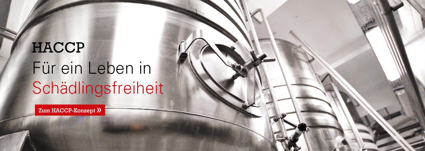 Das HACCP-Konzept für ein Leben in Schädlingsfreiheit